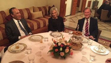 Sir David Amess MP represents Speaker of the House in Morocco